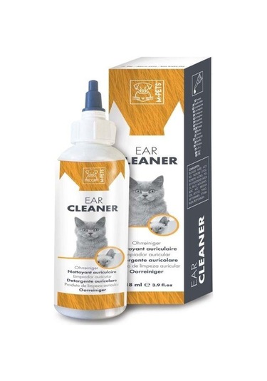 M-pets Ear Cleaner Kediler İçin Kulak Temizleme Losyonu 118 Ml