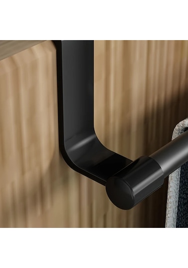 Zhanglei001 Beyaz L Mutfak Dolap Kapı Askısı Havlu Rafe Saklama Ünitesi Beyaz