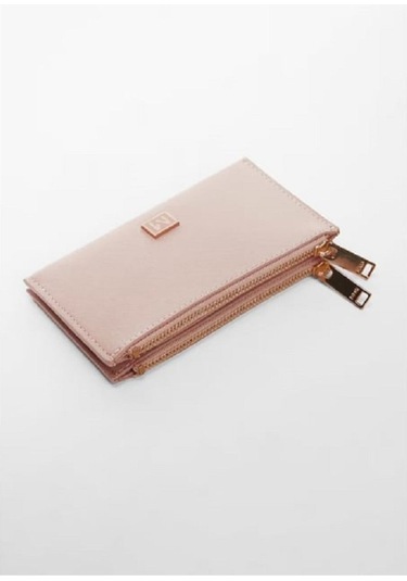 Çift Bölmeli Açık Pembe Cüzdan Açık Pembe