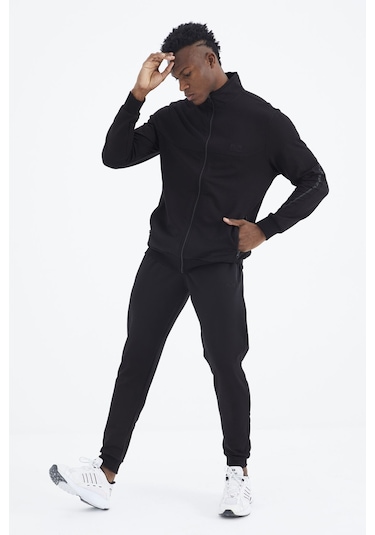 Tommy Life Igor Siyah Standart Kalıp Eşofman Takım - 85229 Siyah