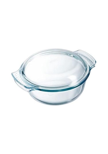 Pyrex Yuvarlak Fırın Kabı 4.9 Lt Şeffaf
