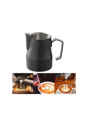 Suntek Sıcak Çikolata Ev Restoranı Için Süt Köpürtme 350ml-siyah