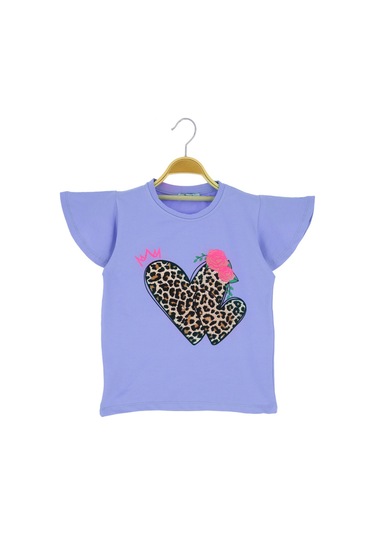 Crassi Kız Çocuk T-shirt Mavi