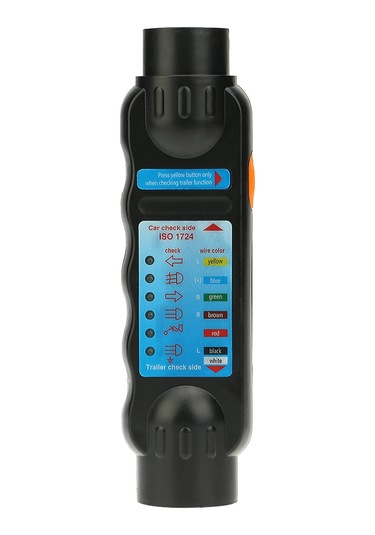 Reedark 7 Pinli Römork Bağlantı Test Cihazı - Hızlı Arıza Tespiti Ve Led Göstergeli Lacivert