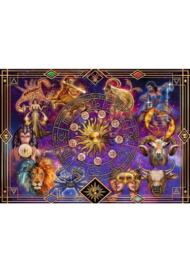 Trefl Puzzle Burç Simgeleri 1040 Parça Spiral Puzzle
