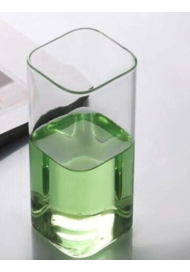 Finehome Trend Kare Borasilikat Meşrubat Bardağı 4 Adet