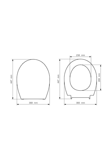 Visam 529-001 Leylak Yavaş Kapanan Klozet Kapağı Alttan Sıkmalı