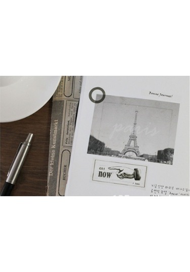 12 Küçük Çıkartma Dıy El Sanatları Pullar Çok Renkli