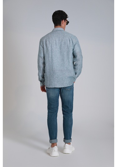 Lufian Louıs Smart Jean Erkek Pantolon Slim Fit Mavi Mavi 111200156100300 Mavi