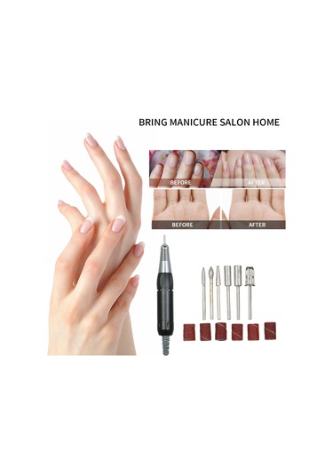 Reedark Profesyonel Elektronik Tırnak Freze Makinesi 30000 Rpm Hızlı Manikür Pedikür Seti - Eu Fişli