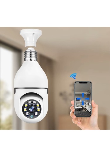 Duy Girişli Kablosuz Ampul Kamera