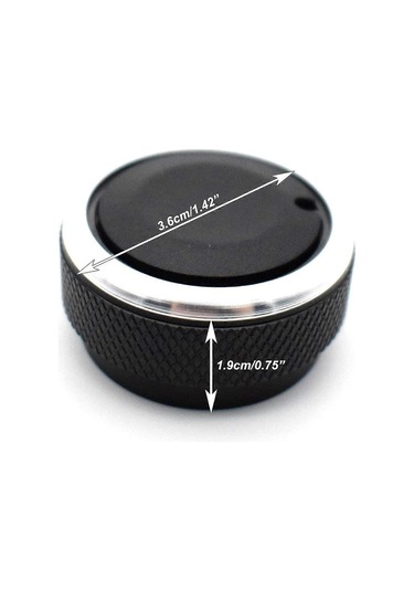 Platz Vios Vitz Yaris X Siyah İçin 3 Adet Ac Anahtar Düğmesi Klima Isı Kontrol Düğmeleri