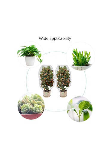 Sones Bağcıklı Bitki Böcek Örtüsü Ağı Sera Meyve Ağacı Kuş Örtüsü, Boyut: 1.2x1.4m Beyaz