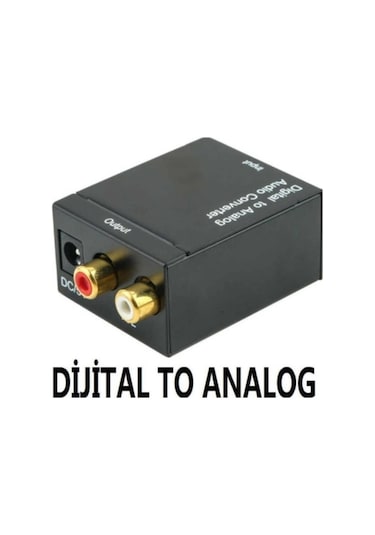 BST-2023P Dijital To Analog Optik Tos Ses Dönüştürücü Çevirici