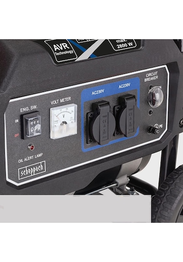 Scheppach Sg3200x  Benzinli Jenerator 3,5 Kw 2800 Watt Jenaratör