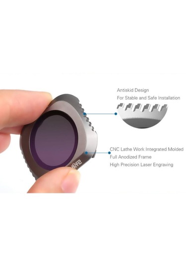 DJI Mavic 2 Pro Kamera Lens Filtresi 3 Lü Set Mucv Cpl Nd8