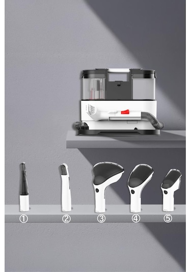 Torima CX002B Koltuk Ve Halı Yıkama Makinesi + CB-902A Buharlı Temizleyici