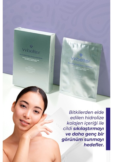 Vvbetter Rejuvenating Squalane Mask Yüz Maskesi Kore 28 ML
