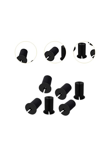 Homyl 6 Adet Kablo Yönlendirme Grommet& 39 İ Starlink Siyah