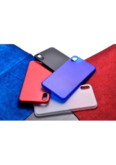 Apple Uyumlu iPhone XS Max 6.5 Kılıf Zore 1.Kalite Pp Silikon-Siyah