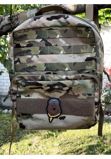 Tactochno Pvc Şerit "uşankalı Ayı" Siyah Arka Plan 232778880