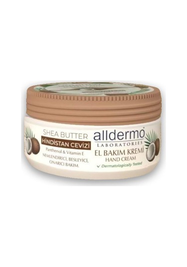 Alldermo Shea Butter Hindistan Cevizi El Bakım Kremi 150 ML