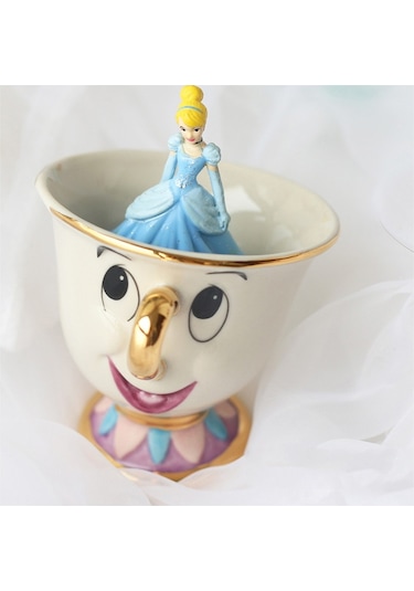 Luckystar1 Eternal Luck Güzel Ve Çirkin Seramik Çaydanlık Bardak Seti Çok Renkli