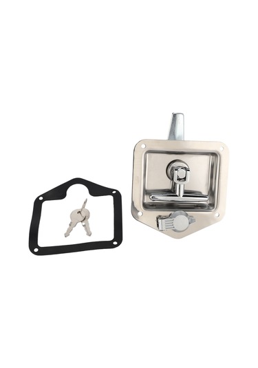 Paslanmaz Çelik Katlanır T Şeklinde Saplı Kilit Alet Kutusu Anahtar Takımı