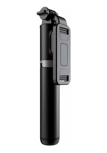 Createtech Q01 101cm Bluetooth Selfie Tripod Çubuğu - Çok Fonksiyonlu, Kırmızı