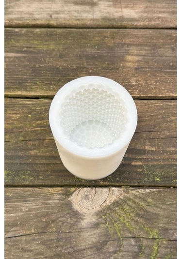 Bubble Silindir Tekli Mum Kalıbı Silikon