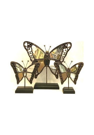 3'lü Aynalı Kelebek Ayaklı Gaga-1082