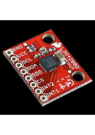 Orijinal Sparkfun 3 Eksen Jiroskop L3g4200d