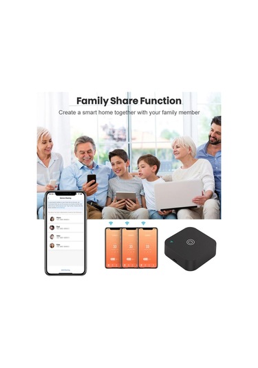 Ts06 Pro Dokunmatik Akıllı Klima Kontrol Cihaz Akıllı Termostat Dahili Sıcaklık Ve Nem Sensörü