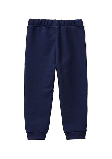 Beli Paçası Lastikli Cepli Jogger Çocuk Eşofman Alt Lacivert