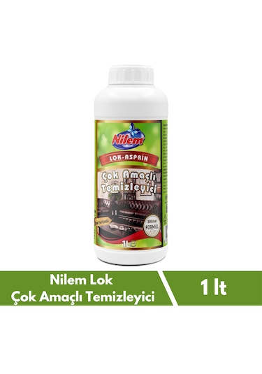 Nilem Lok Çok Amaçlı Temizleyici Bitkisel 1 L