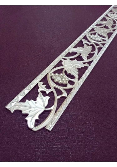 Poliüretan Dekoratif Saray Duvar&tavan Çıta Bordürü -gümüş En:10 Cm-boy:100 Cm -duvar Süsü