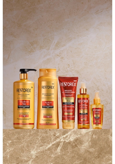 Restorex Besleyici Bakım Yağı 80 Ml - 7 Besleyici Yağ Göz Alıcı Parlaklık İpeksi Yumuşaklık