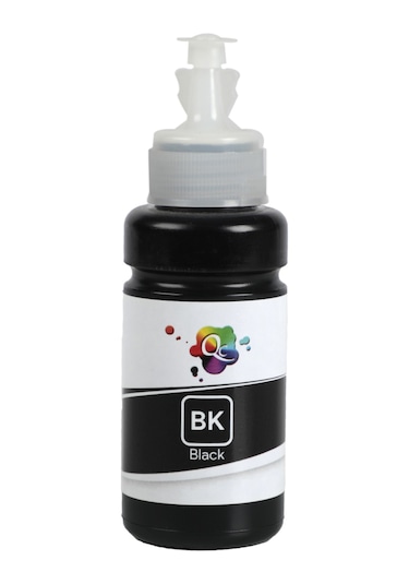 QC Epson 104 EcoTank C13T00P140 Uyumlu Mürekkep 70ml BK Black Siyah Dye