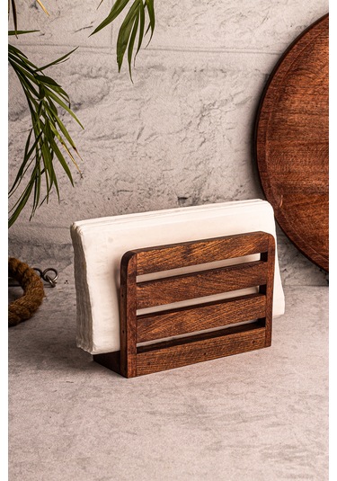 Snippy Warmy - Ahşap Peçetelik Masaüstü Peçete Organizeri