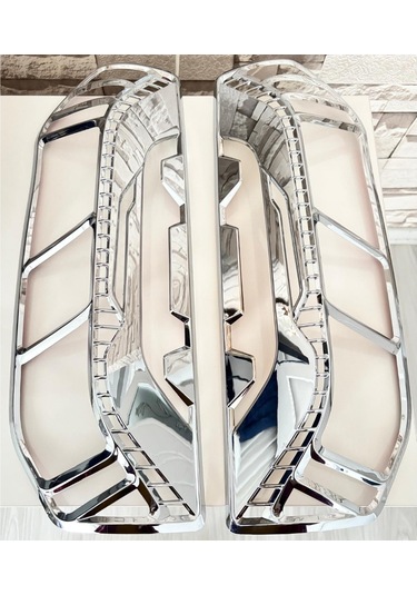 Ford Custom 2023- Plastik Krom Stop Çerçevesi