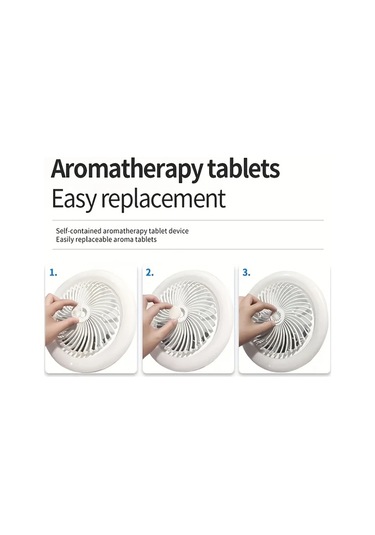 Xuweiwei Beyaz Led Akıllı Fan Işığı 3 Hız 17 Mod Karartma Uzaktan Kumanda E27 Düşük Profil Tavan Fanı