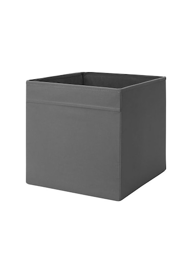 Düzenleyici Kutu Ikea Ev Düzeni Düzenleme Saklama Kutusu Gri Renk