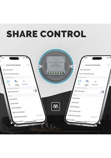 Konesam Zm-104b-m Tuya Zigbee Akıllı Ev Anahtarı Modülü, 2 Yollu, Uygulama İle Uzaktan Kontrol Ve Zamanlama Fonksiyonu, 90-250v