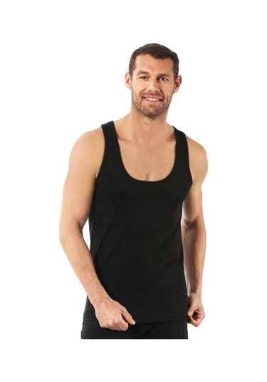 6 Adet Özkan Erkek Pamuklu Penye Atlet Renk Seçenekli 0050 001