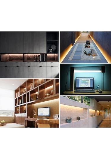 220 Volt 4014 Çubuk Led 50 CM Kasalı Dim Edilebilir Bar Led 220v