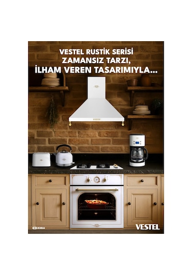 Vestel Rustik 960 W Ekmek Kızartma Makinesi