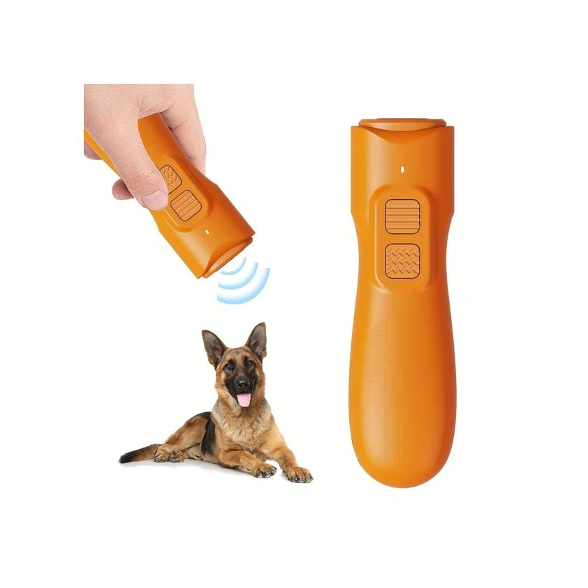 Willowhaven 2025 Portatif Ultrasonik Köpek Kovucu Usb Şarjlı Abs Malzeme Turuncu