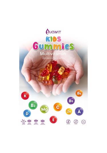 Atavit Kids Multivitamin 60 Gummies 3 Adet