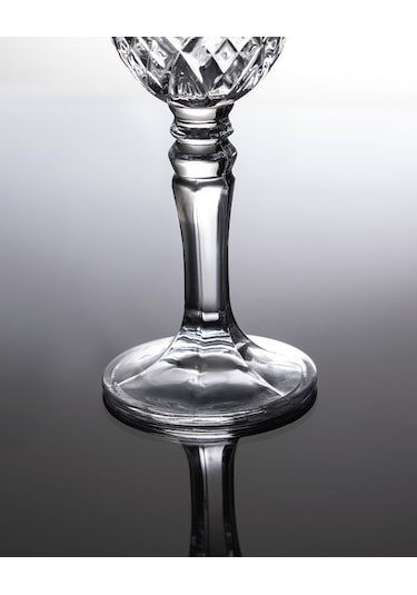 Madame Coco Dublin 4'lü Şarap Kadehi Seti - 240 Ml - Şeffaf 8684427129685 Çok Renkli