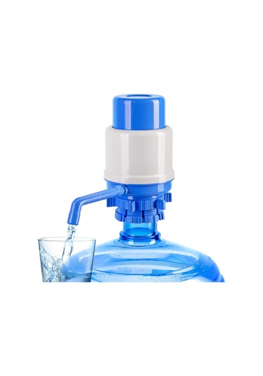 Aubyhe 5 Galon Suluklar İçin El Manuel Su Pompası, Yemek Dereceli Malzeme, Uyumlu Kapağa Takılabilir, Ayarlanabilir Boru Uzunluğu, Koruyucu Kapak Ve Temizleme Fırça MAvi